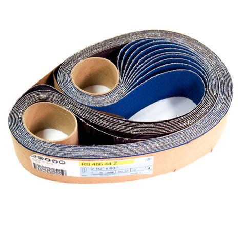 hermes 2-1 2 x 60 36 grit abrasive belts rb48644z|Belts, narrow: CERAMIT CR 456 Z .